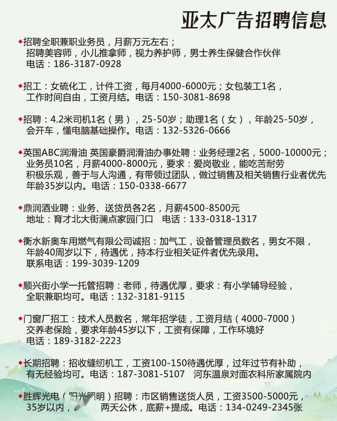 太原最新工作招聘信息及城市工作奇遇与友情纽带探索